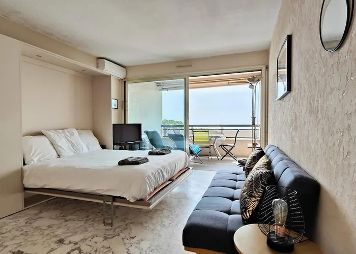 With Seafront Terrace Antibes